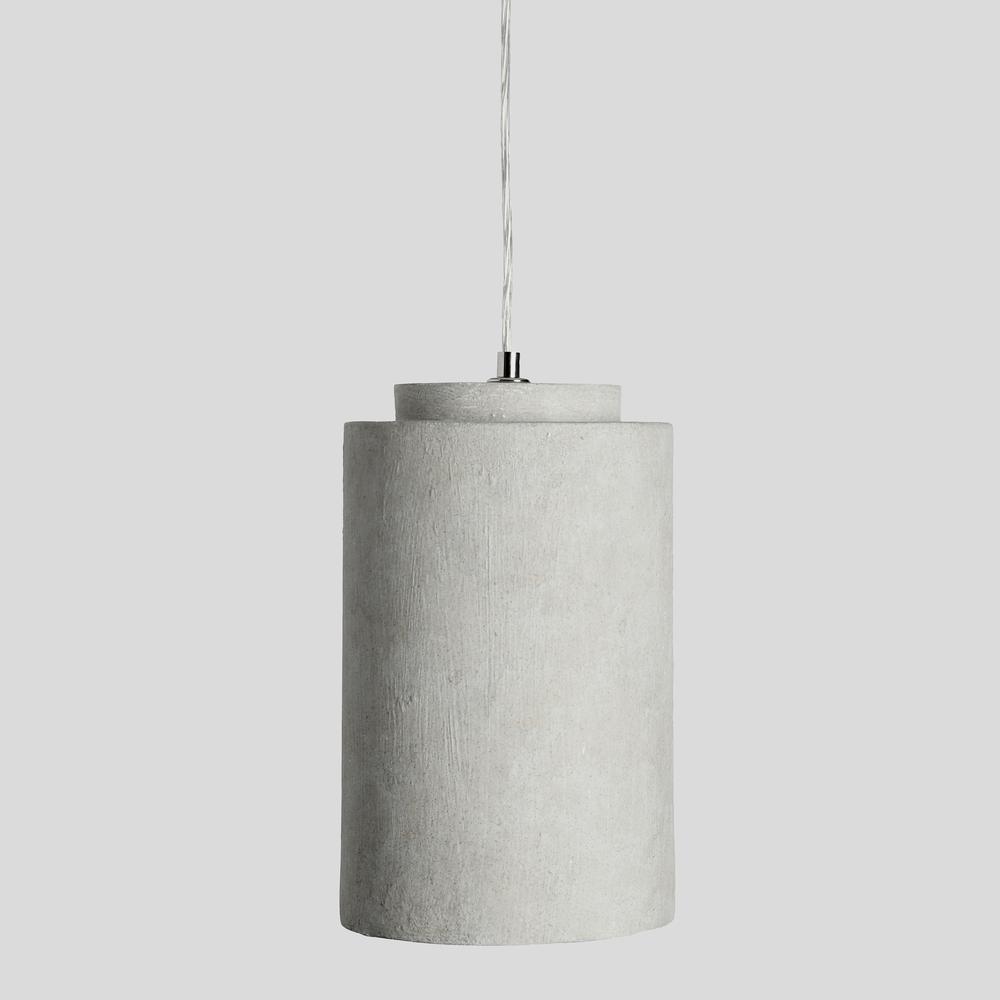 Joel 1-Light Gray Concrete Pendant. Picture 3