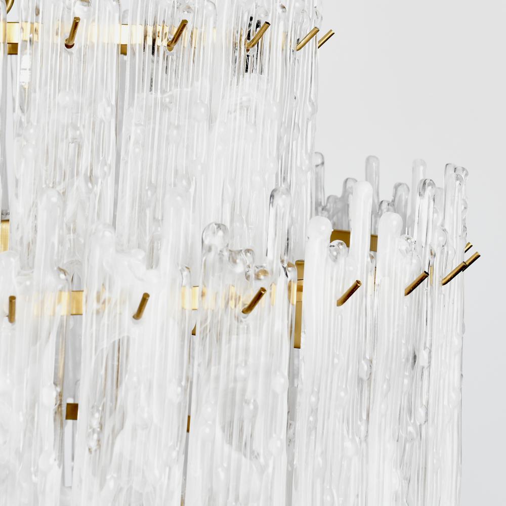 Everly 7-Light Round Glass Chandelier. Picture 5