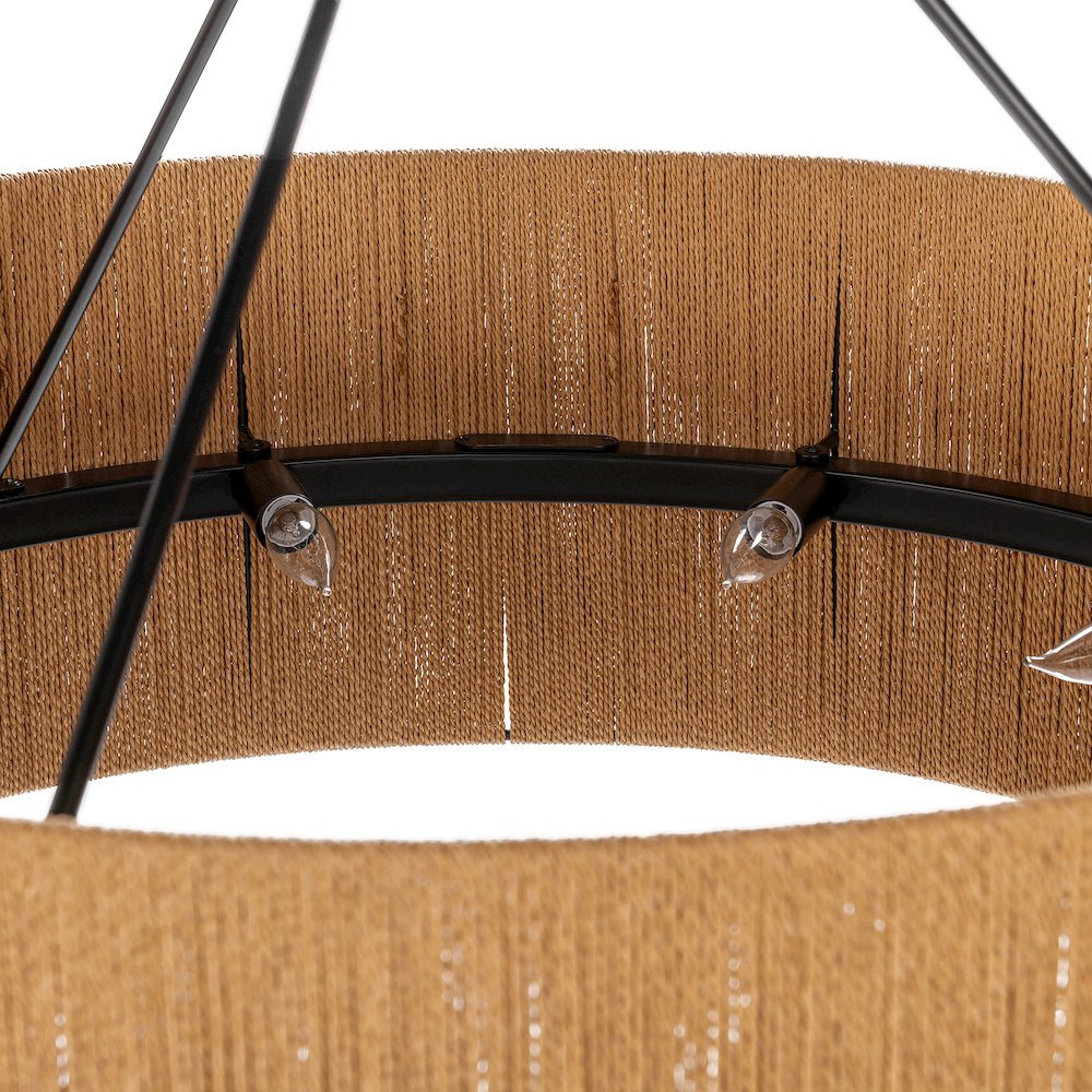 Dobson Pendant Natural/Black. Picture 3