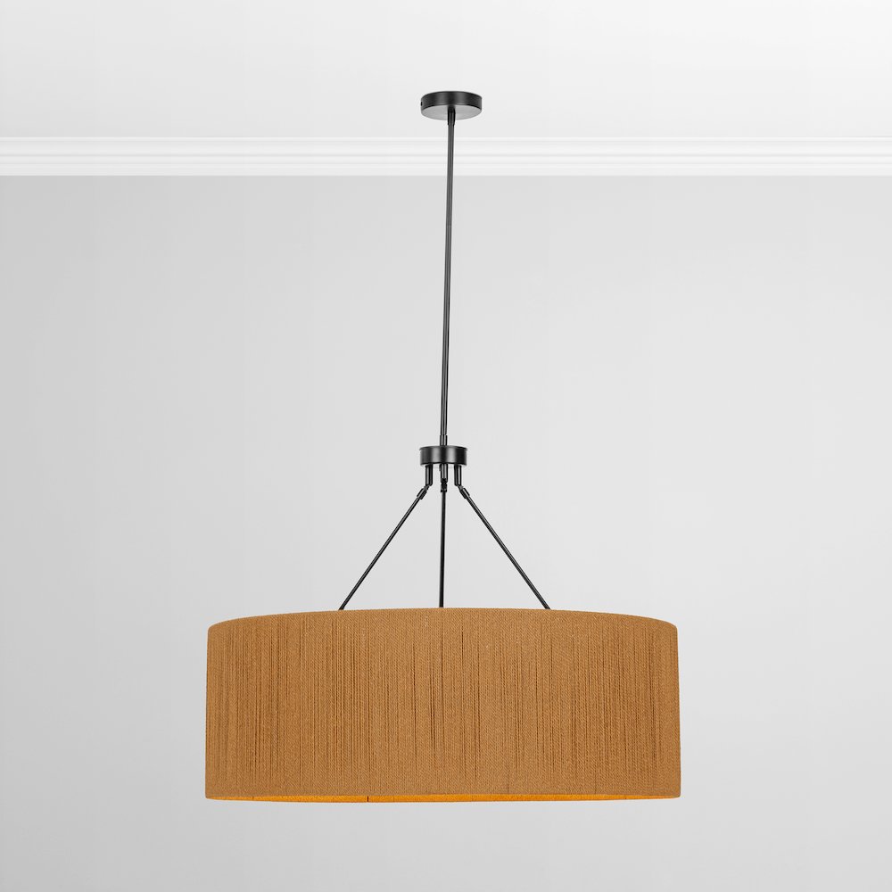 Dobson Pendant Natural/Black. Picture 6