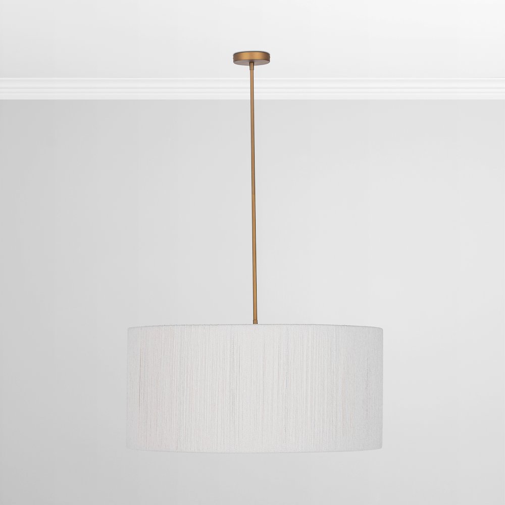 Allyn Pendant White/Gold. Picture 1