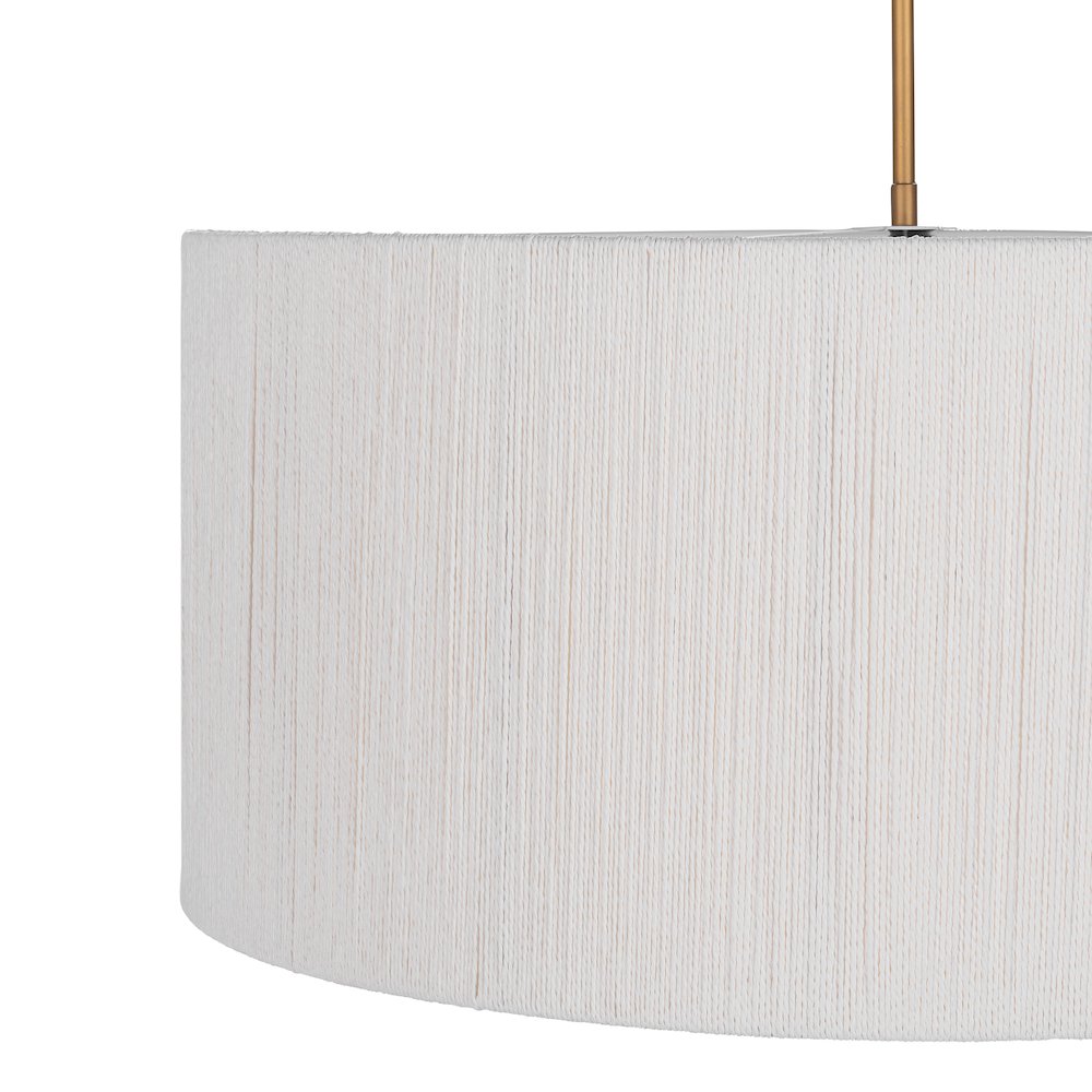 Allyn Pendant White/Gold. Picture 4