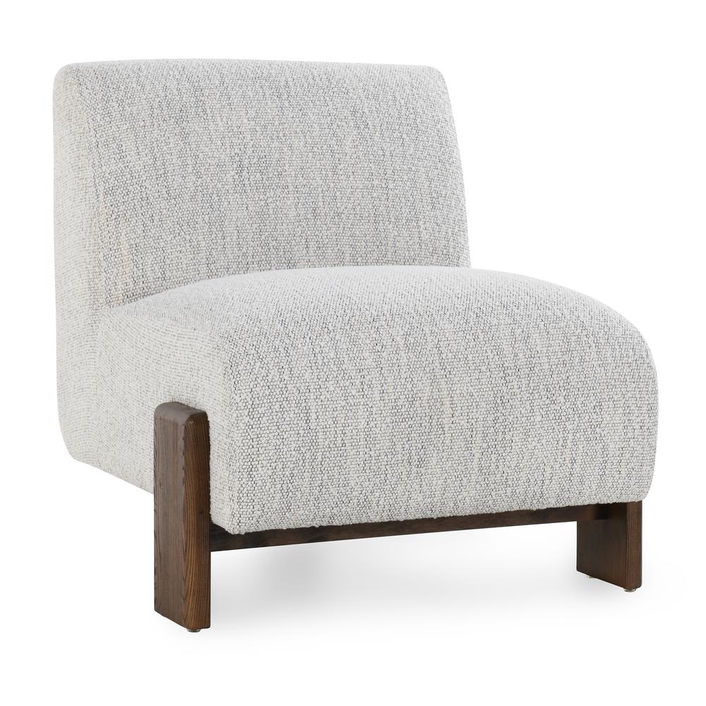Chelsea Accent Chair in Ivory. Picture 1