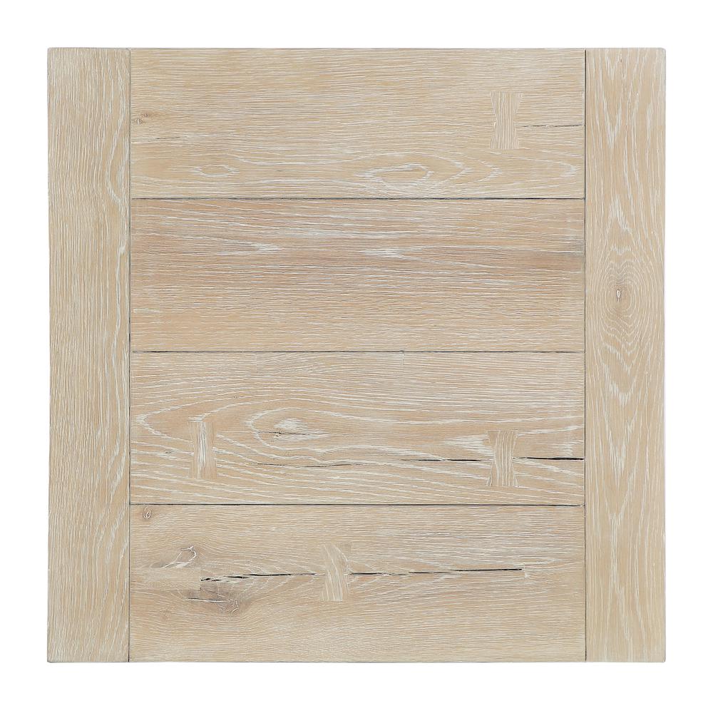 Troy Cracked Oak End Table in Tan. Picture 4