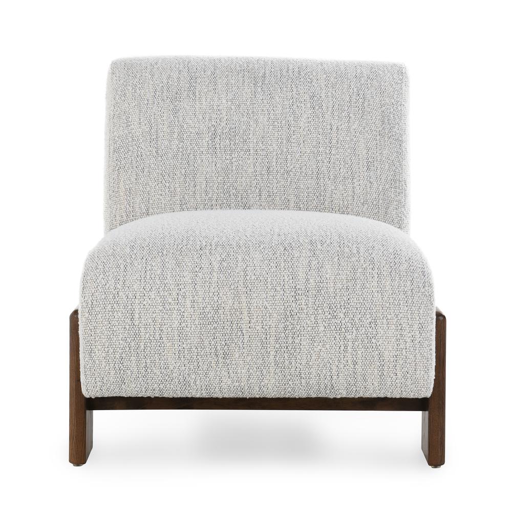 Chelsea Accent Chair in Ivory. Picture 2