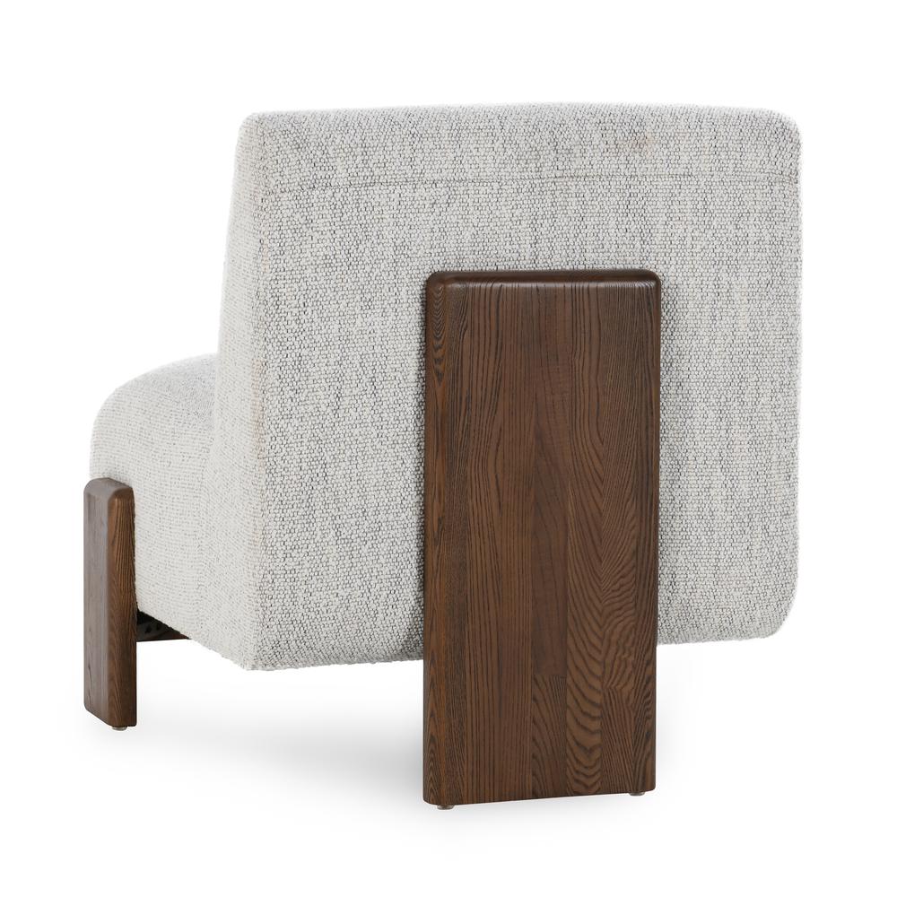 Chelsea Accent Chair in Ivory. Picture 4