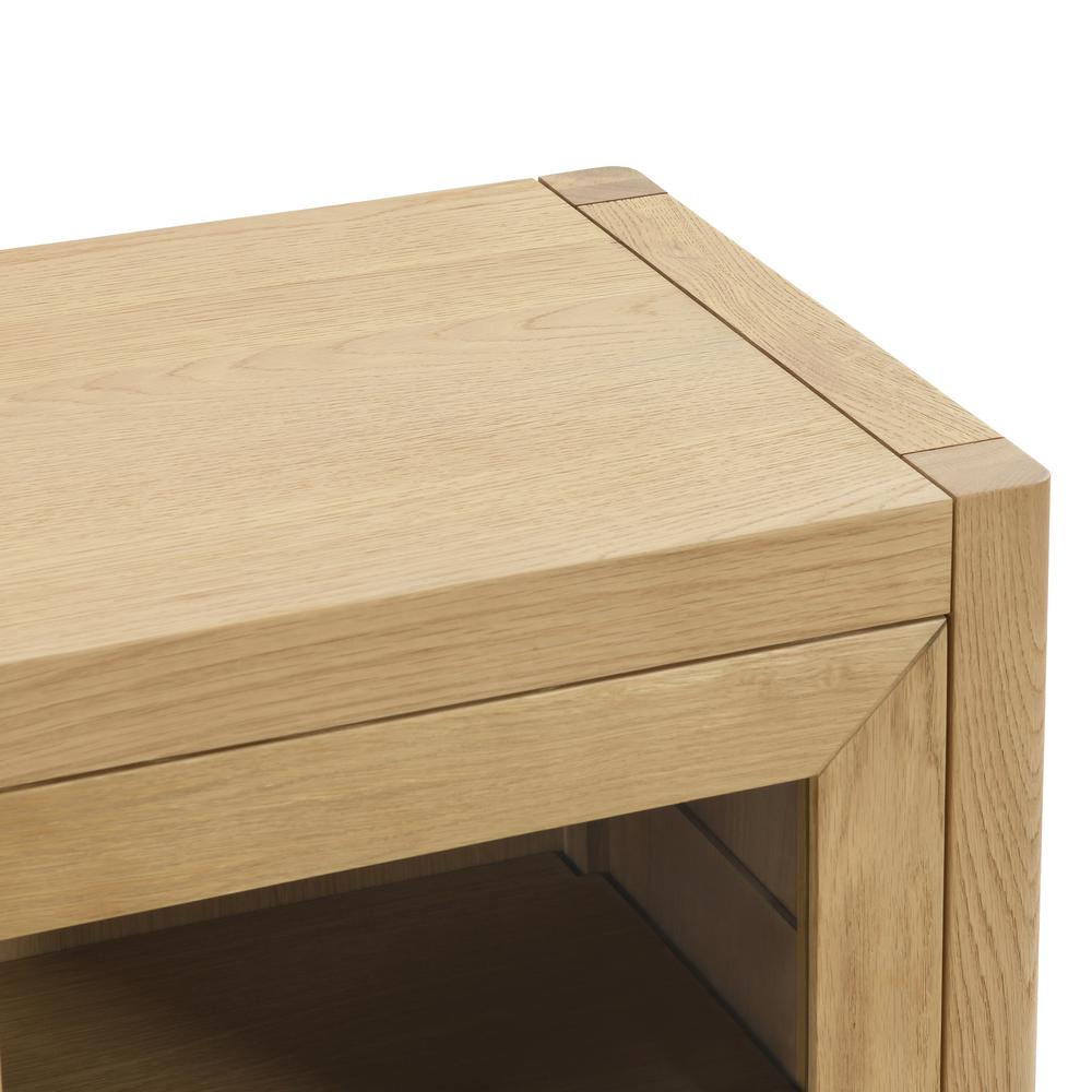 Beechgrove Four Door Sideboard in Natural Brown. Picture 6