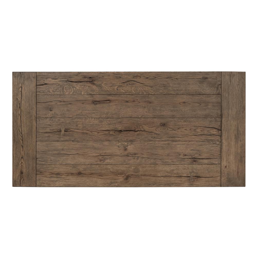 Troy Oak Coffee Table in Antique Brown. Picture 4