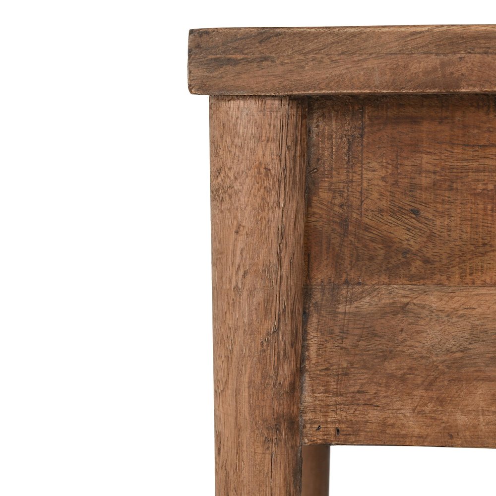 Ciaria 1 Drawer End Table Brown by Kosas Home. Picture 8