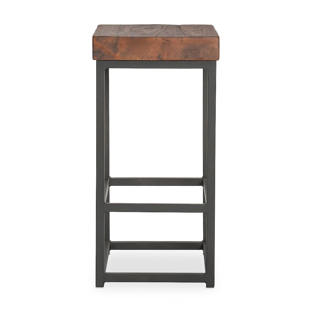 Porter Reclaimed Pine Counter stool. Picture 3