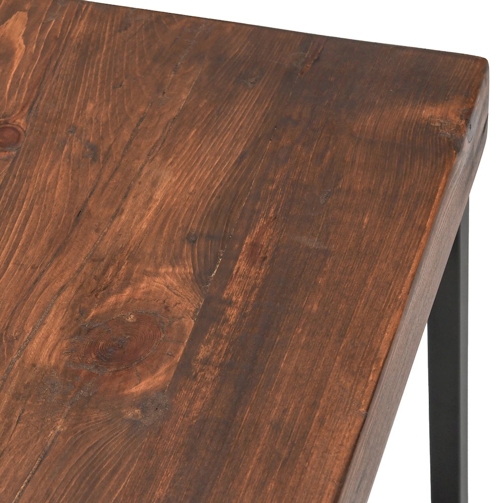 Porter Reclaimed Pine Counter stool. Picture 4