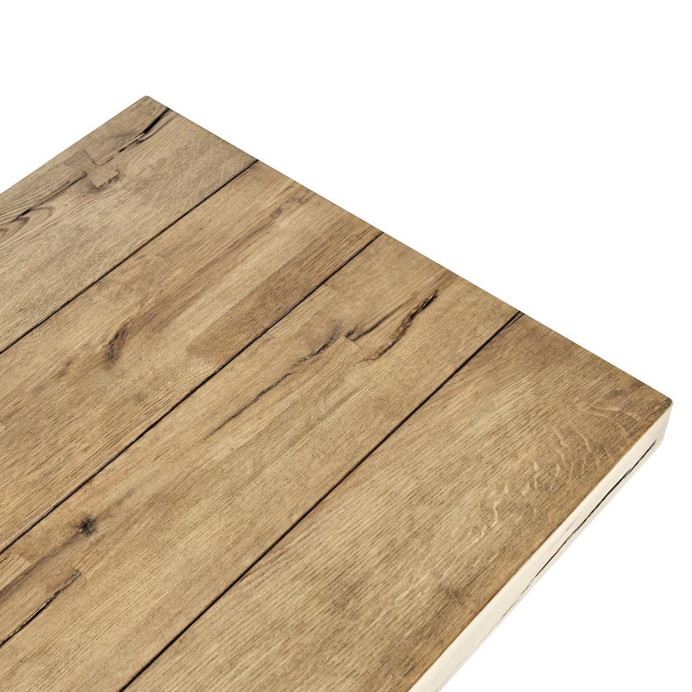Arleth 94" Oak Console Table in Natural Oak. Picture 4