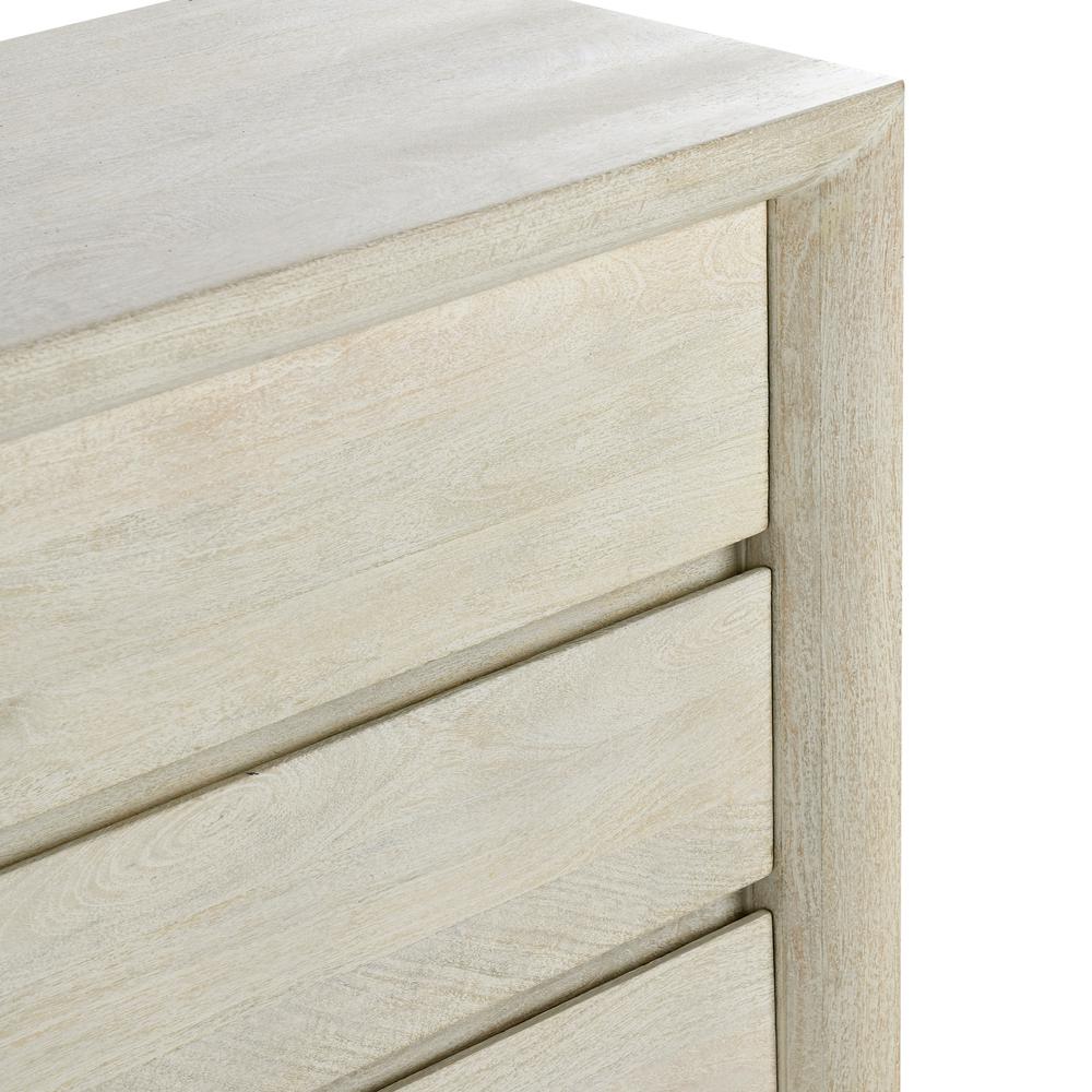 Reece Six-Drawer Mango Wood Dresser in Sand. Picture 6