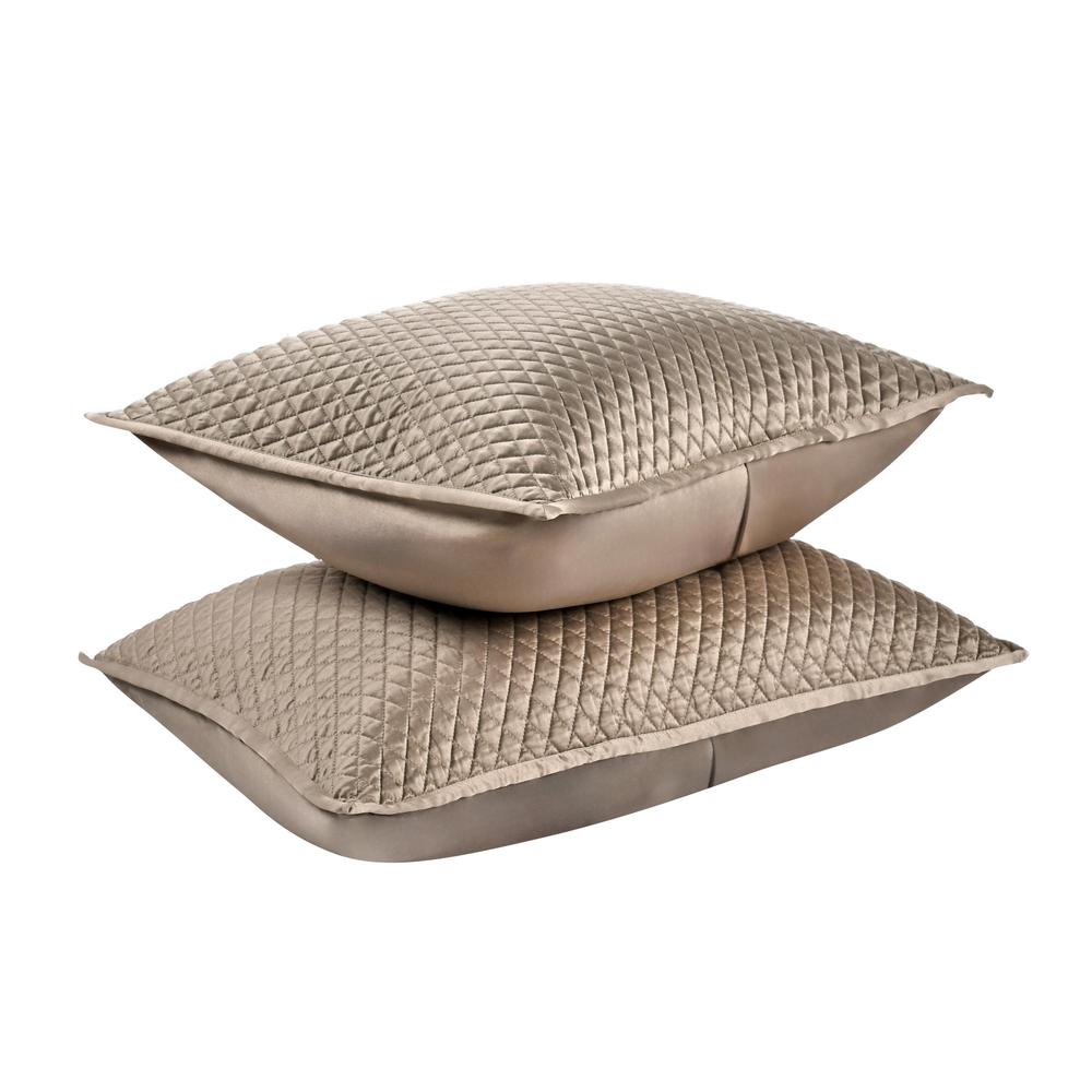 Winthrop 100% Sateen Natural Standard Sham by Kosas Home. Picture 4