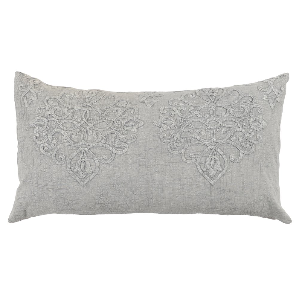 Reagan Cotton Hand Design King Sham. Picture 1