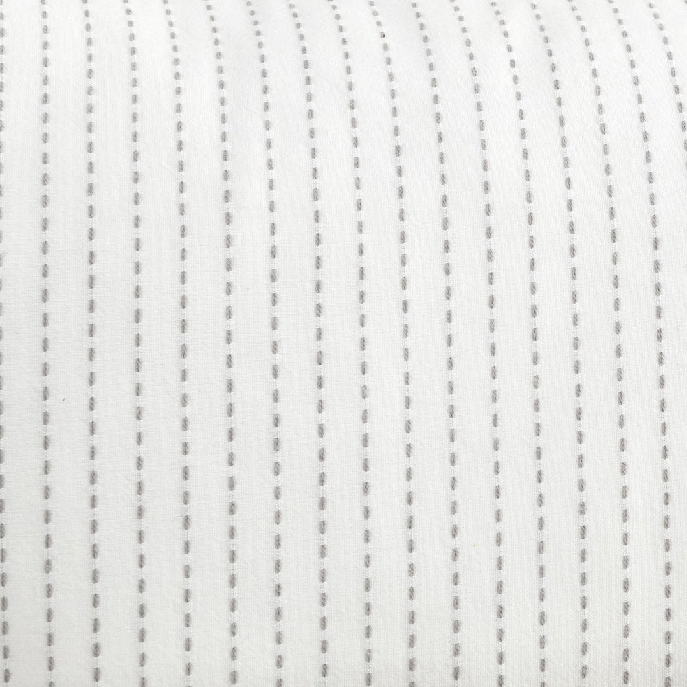 Karina Ivory Gray Standard Sham. Picture 2