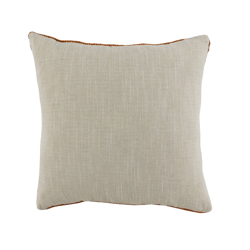 Marcie Belgian Linen Knitted Throw Pillow. Picture 5