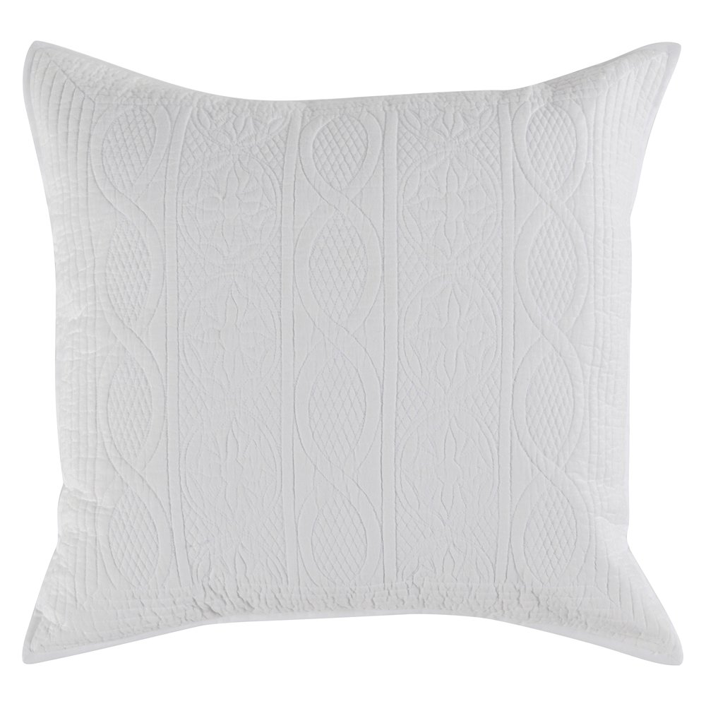 Anessa Linen Blend Euro Sham. Picture 1