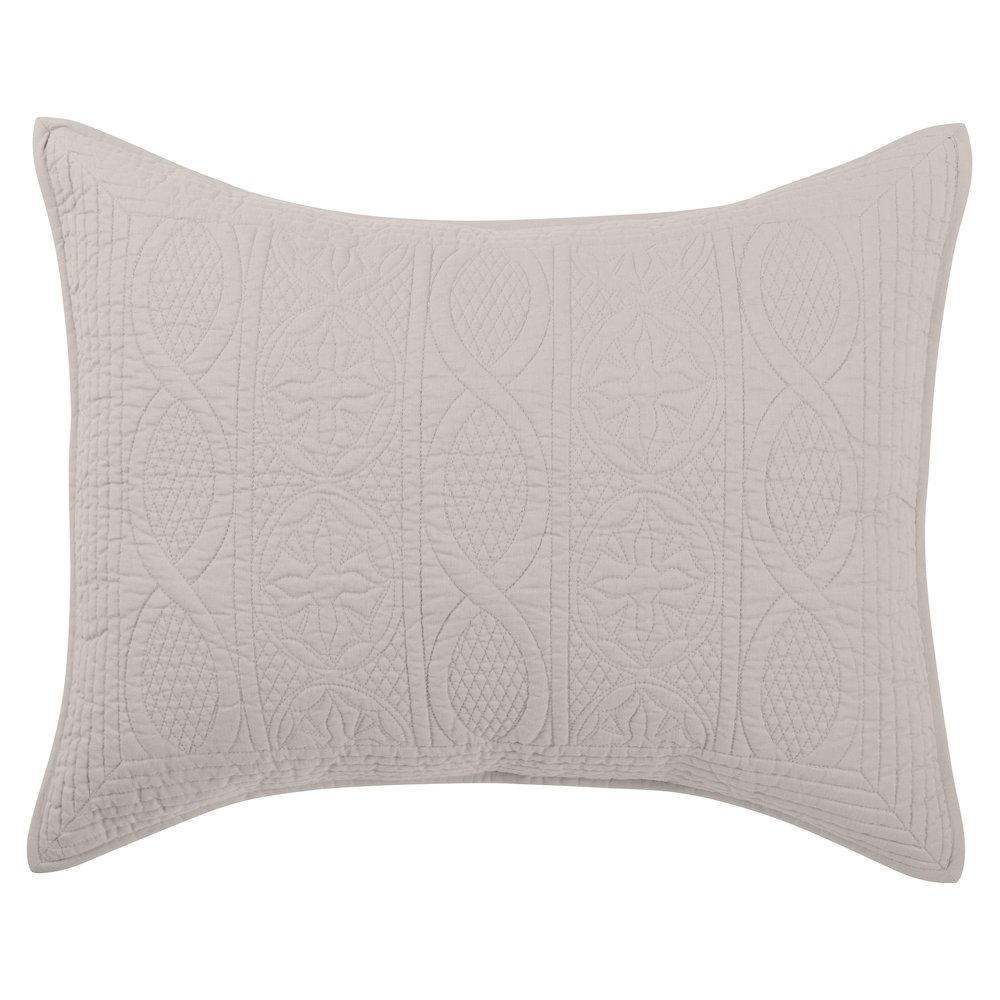 Anessa Linen Blend Standard Sham. Picture 1