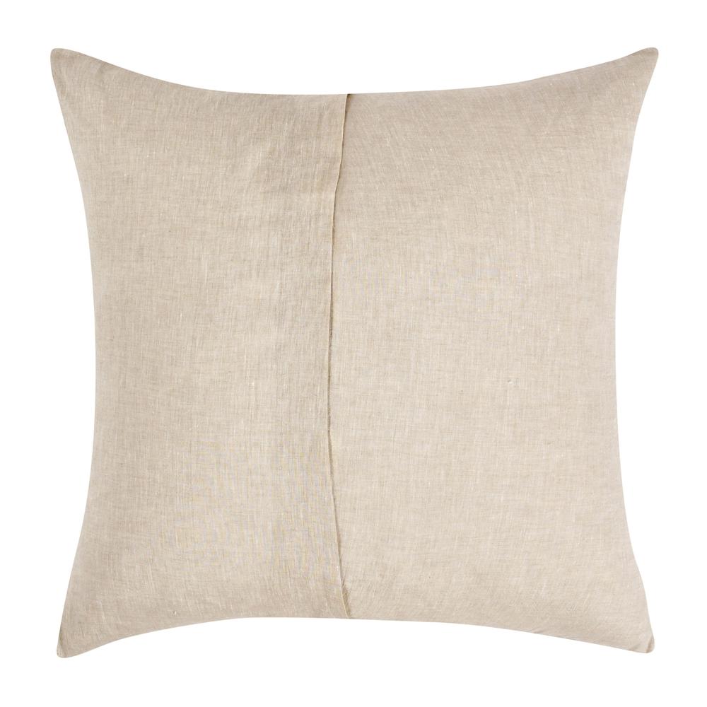 Jayson Linen Cashmere Euro Beige Sham. Picture 2