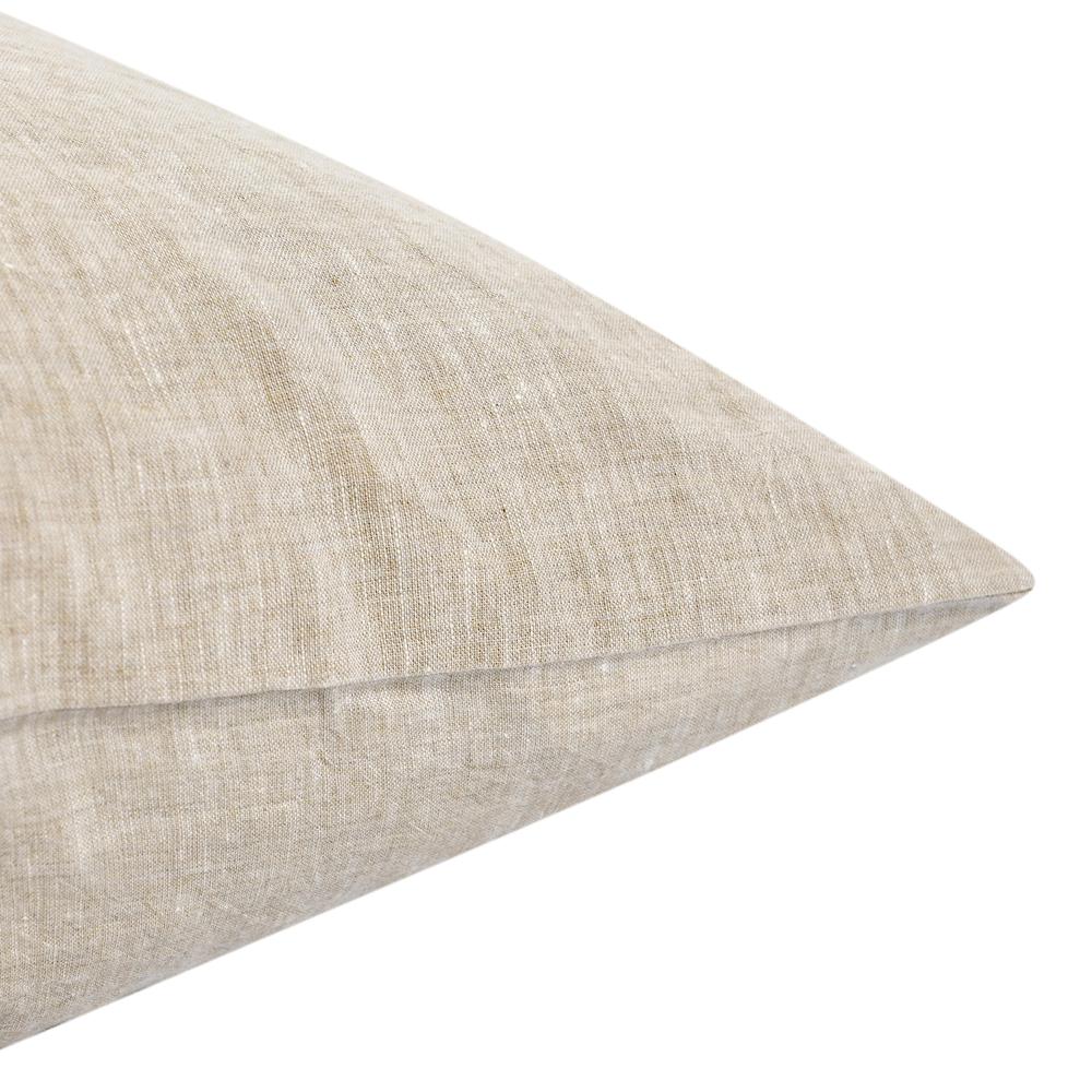 Jayson Linen Cashmere King Beige Sham. Picture 3
