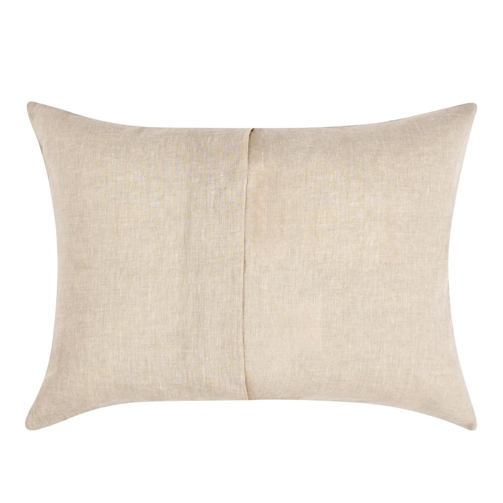 Jayson Linen Cashmere Standard Beige Sham. Picture 2