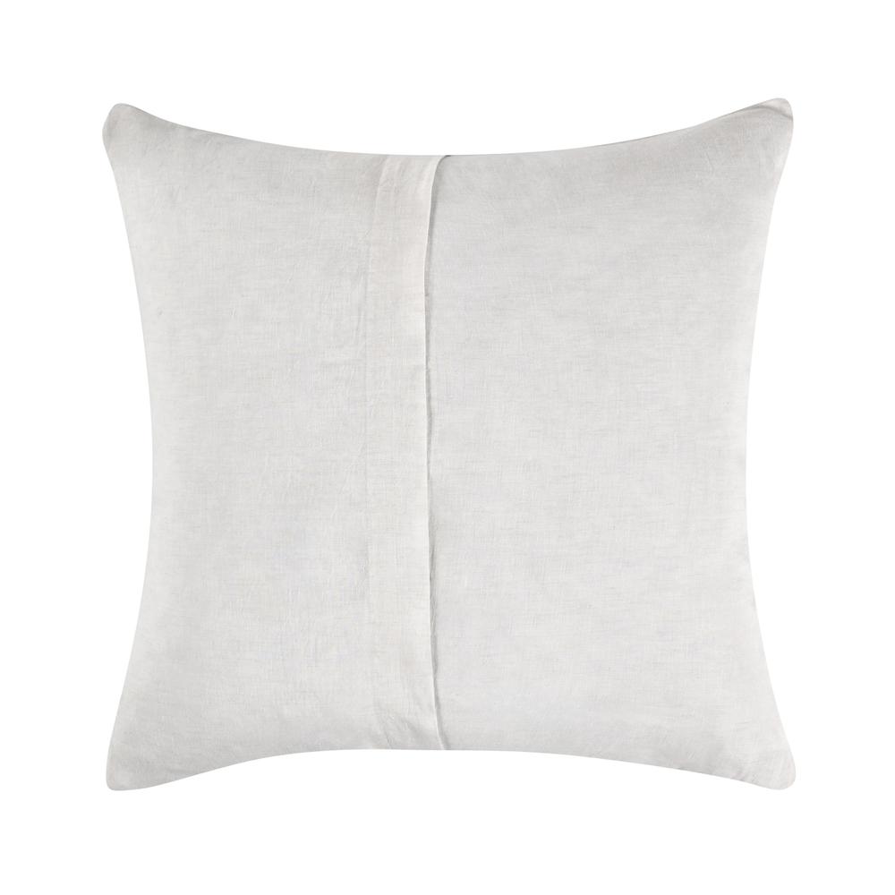 Jayson Linen Cashmere Euro White Sham. Picture 2
