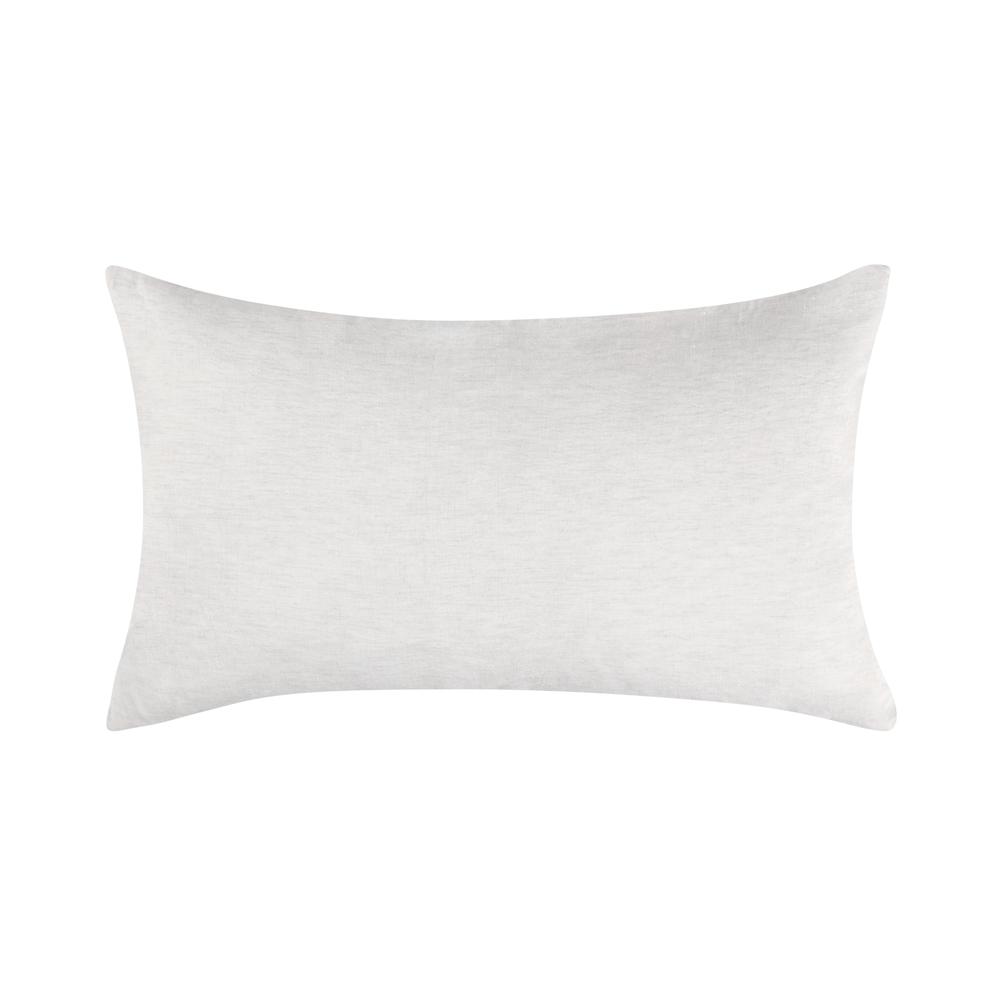 Jayson Linen Cashmere King White Sham. Picture 1