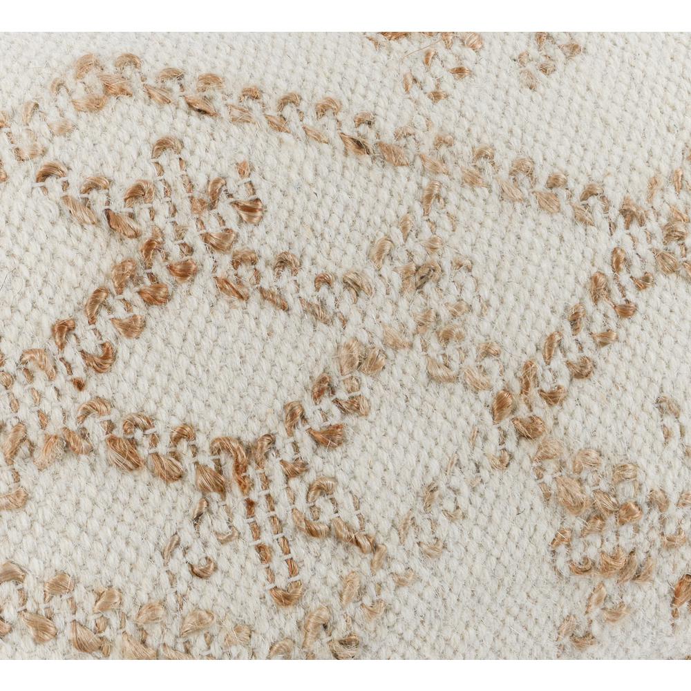 Ferri 16"x36" Throw Pillow, Ivory Natural. Picture 2