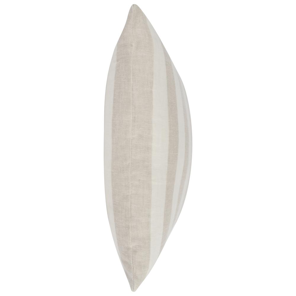 Atty 26" Square Throw Pillow, Ivory Natural. Picture 3