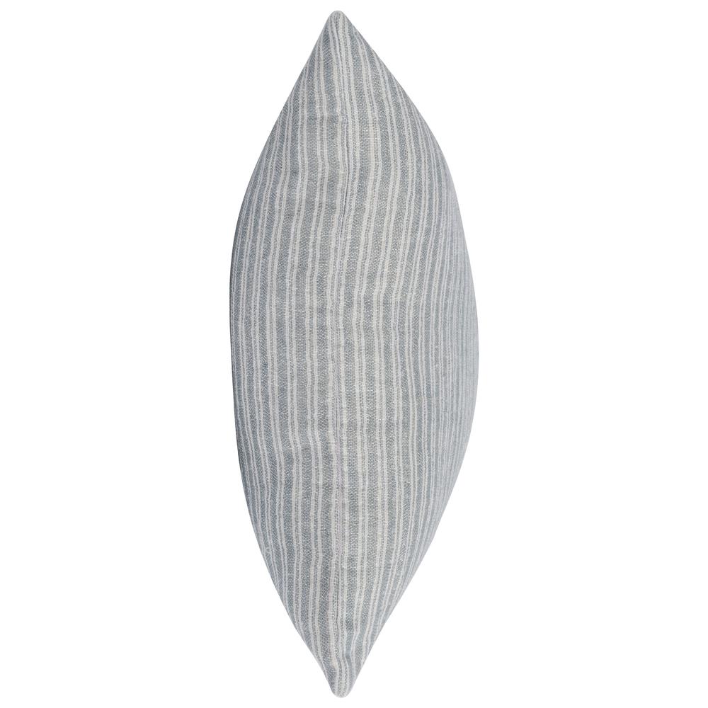 Camille Rectangular Throw Pillow, Ash Blue. Picture 3