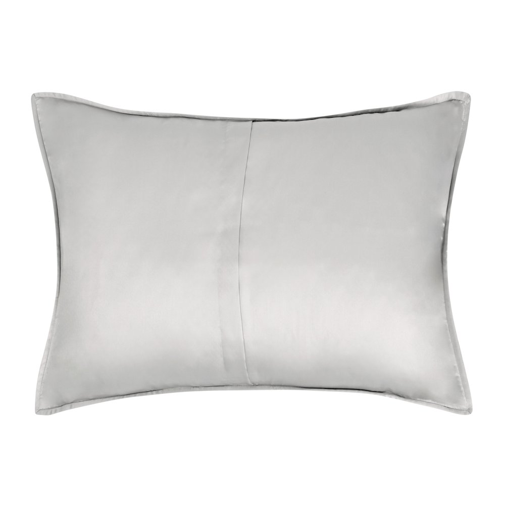 Winthrop 100% Sateen Silver Standard Sham by Kosas Home. Picture 2