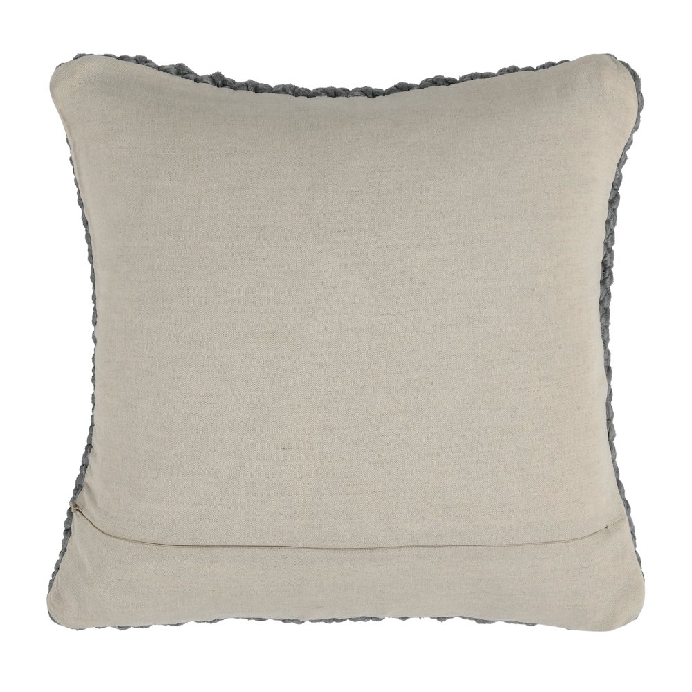Lana 20" Throw Pillow in Blue by Kosas Home. Picture 2