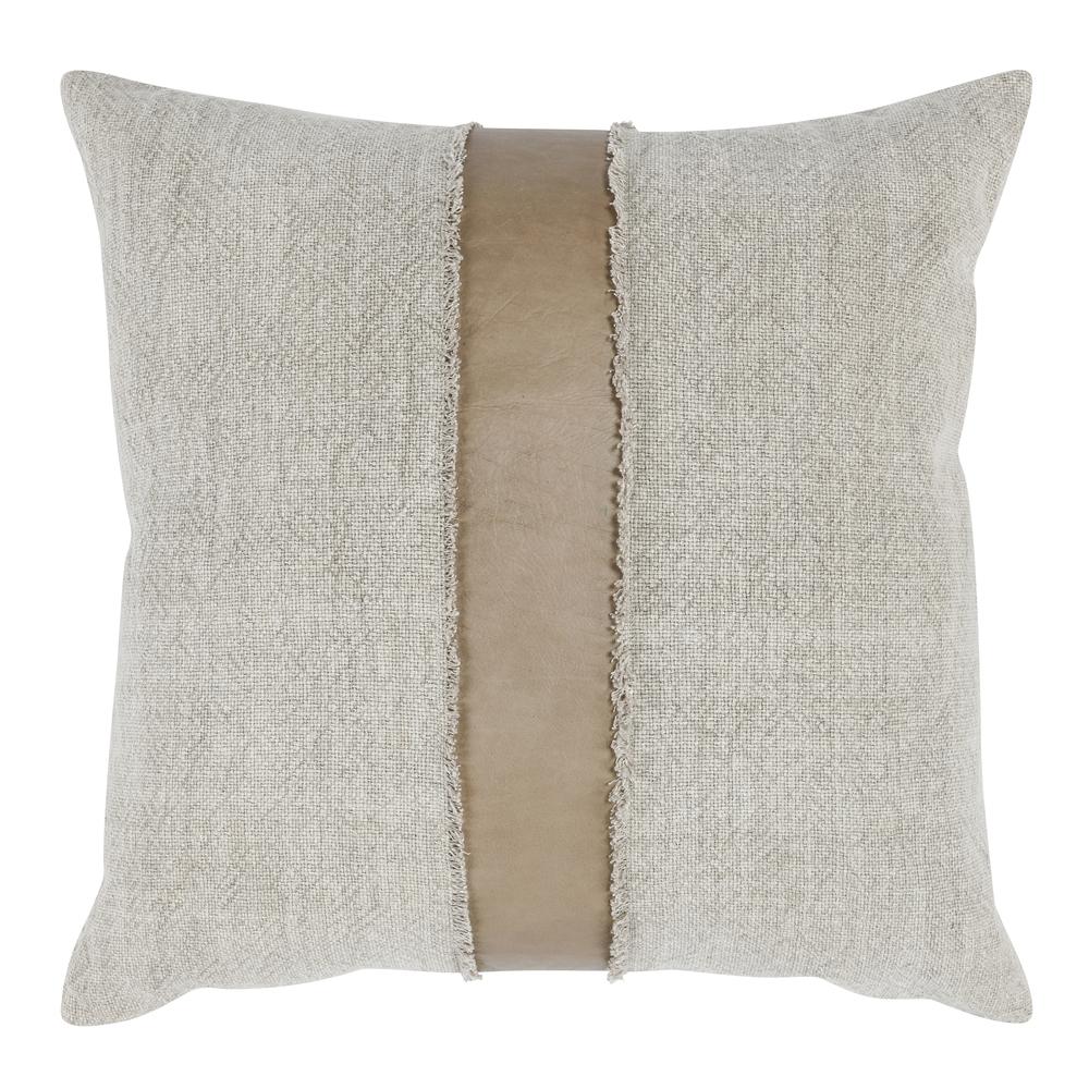 Steam 26" Throw Pillow in Natural by Kosas Home. Picture 2