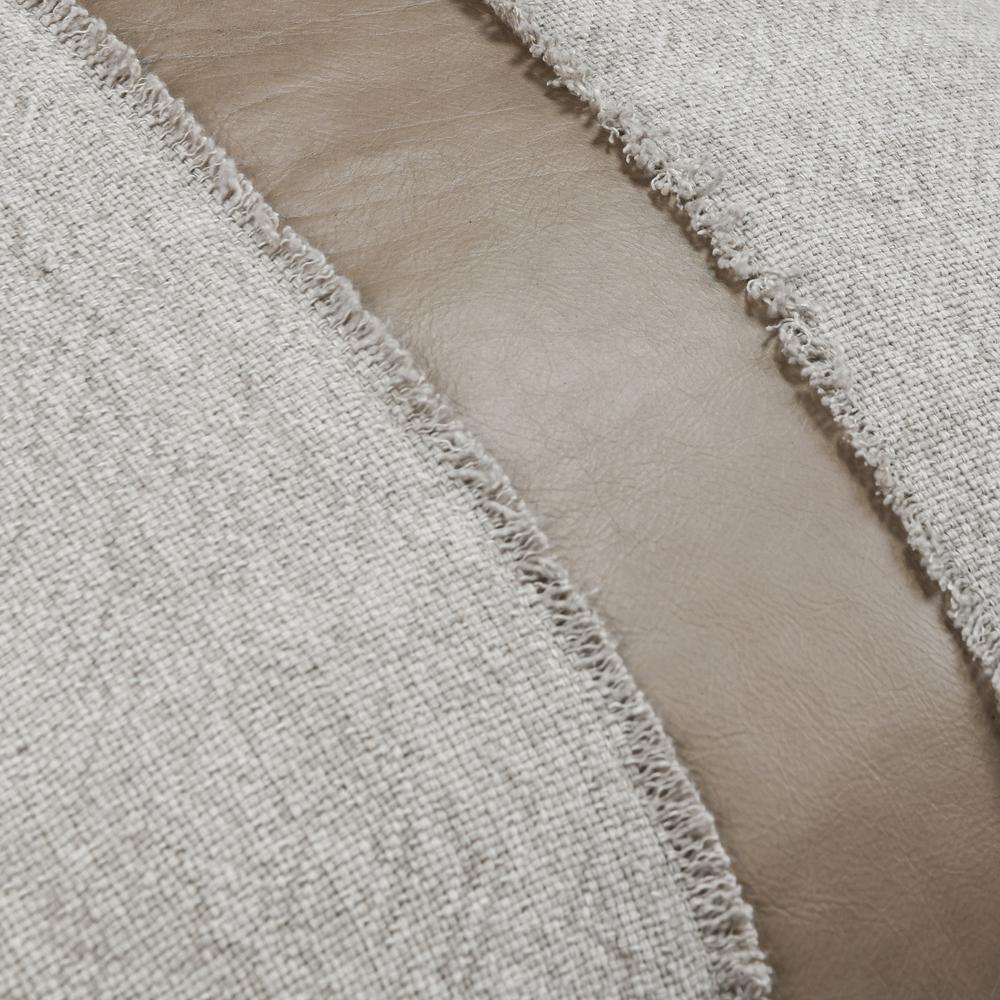 Steam 26" Throw Pillow in Natural by Kosas Home. Picture 6