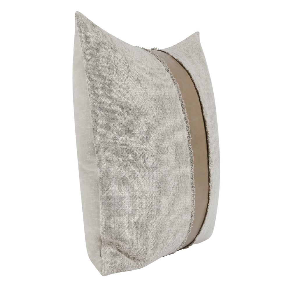 Steam 26" Throw Pillow in Natural by Kosas Home. Picture 7