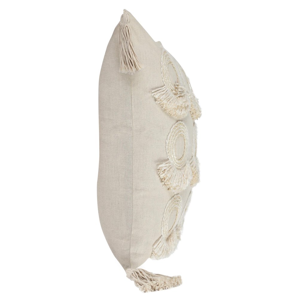Mansa Cotton Blend Throw Pillow. Picture 3