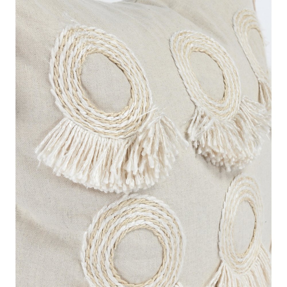 Mansa Cotton Blend Throw Pillow. Picture 4
