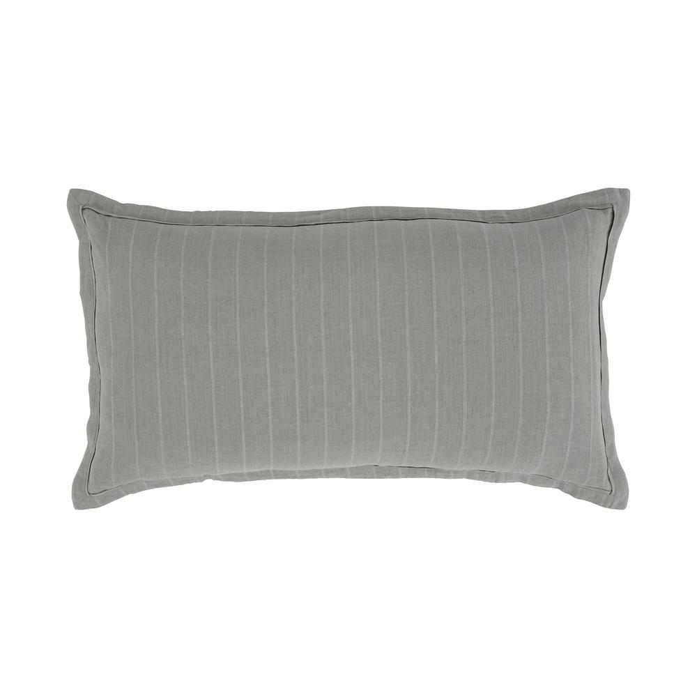 Kingston 100% Linen King Sham , Sage Green. Picture 1