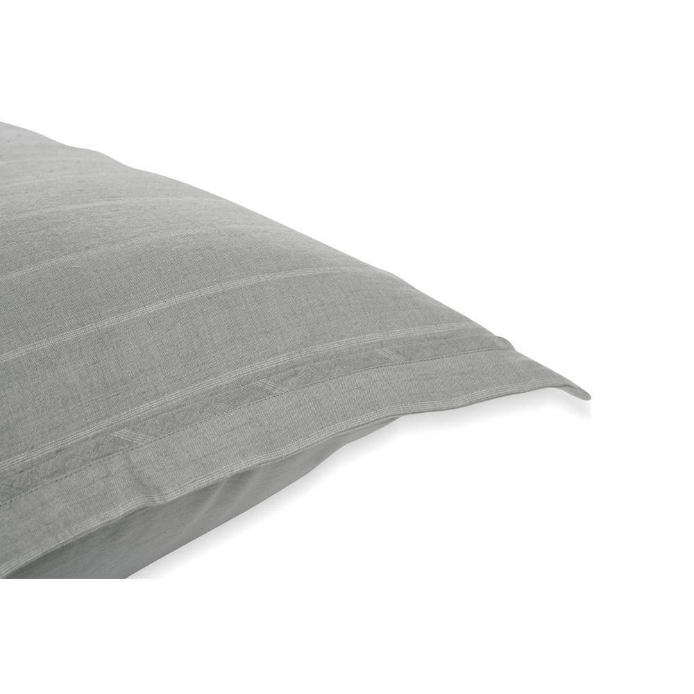 Kingston 100% Linen Standard Sham , Sage Green. Picture 4