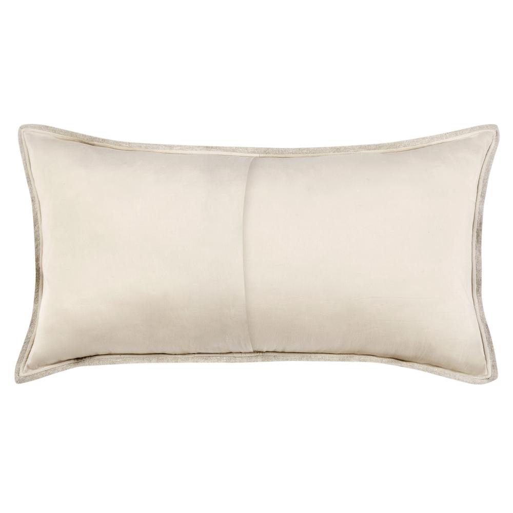 Talia Cotton Linen Blend Natural King Sham. Picture 2
