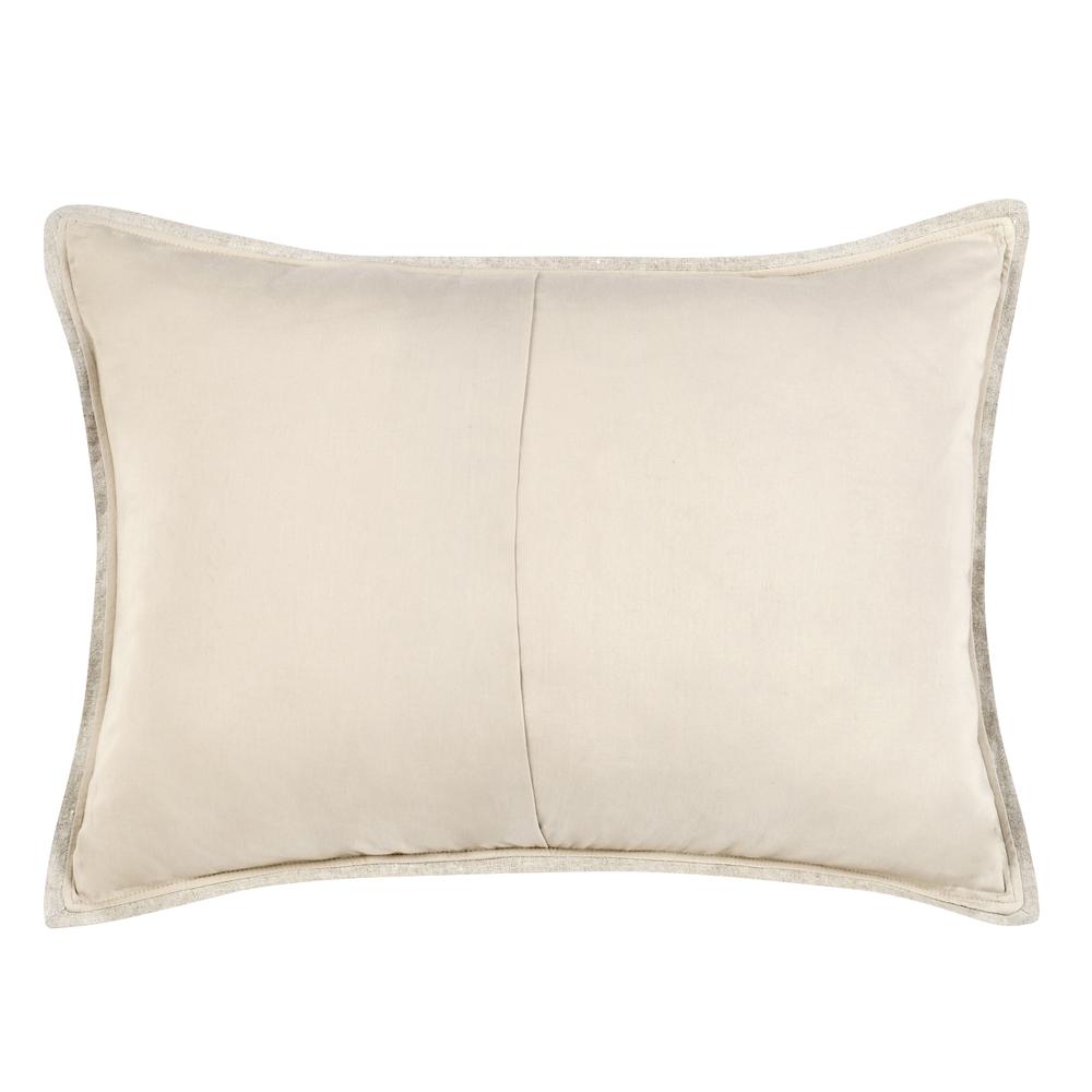 Talia Cotton Linen Blend Natural Standard Sham. Picture 2