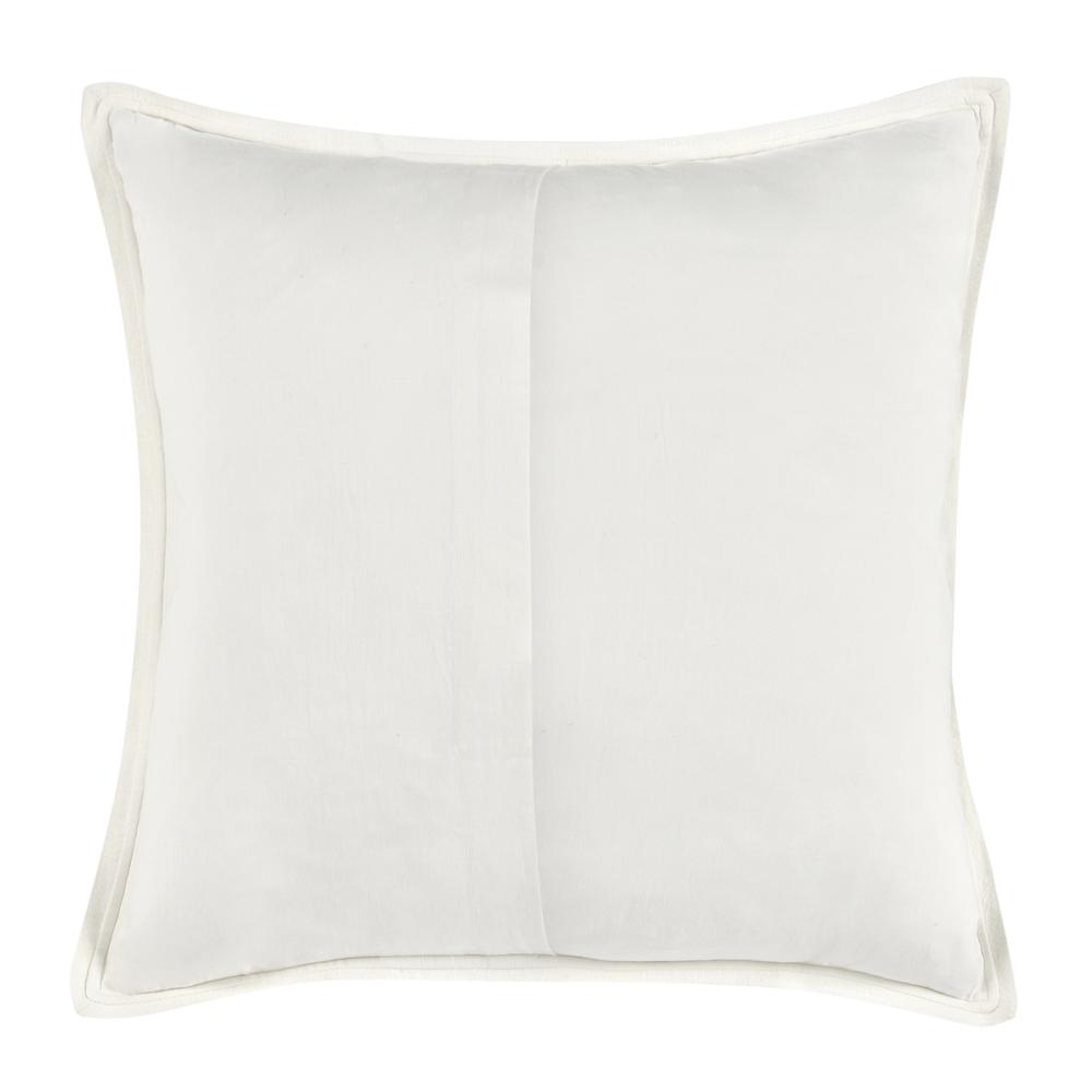 Talia Cotton Linen Blend Ivory Sham. Picture 2