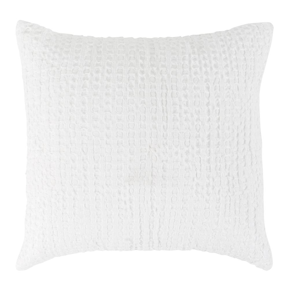 Claire Linen White Sham. Picture 1