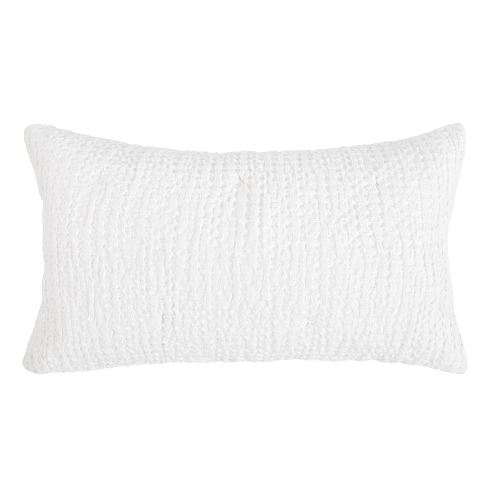 Claire Linen White Sham. Picture 2