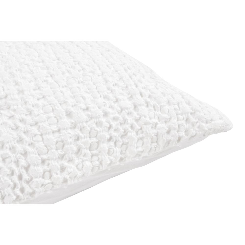 Claire Linen White Sham. Picture 3