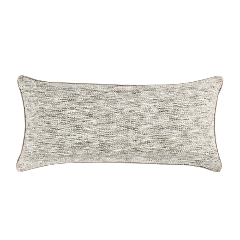 Sharma 16"x36" Cotton Blend Throw Pillow, Beige. Picture 1