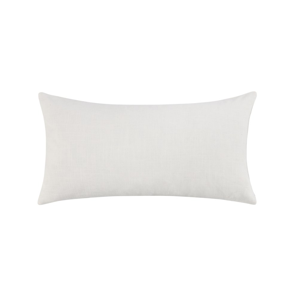 Ralph 14x26 Cotton Linen Fabric Throw Pillow, Ivory Sangria. Picture 4