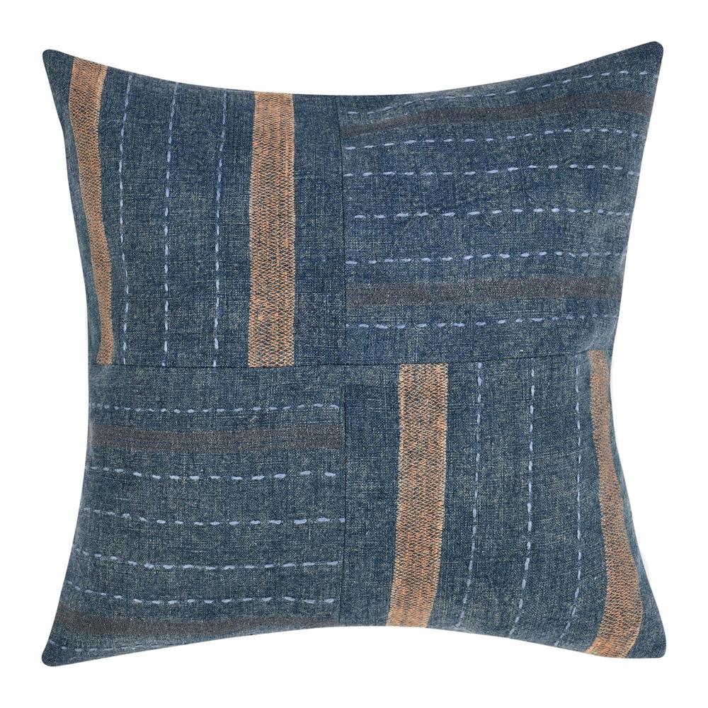 Origin 22" Belgian Linen Blend, Denim Blue. Picture 1