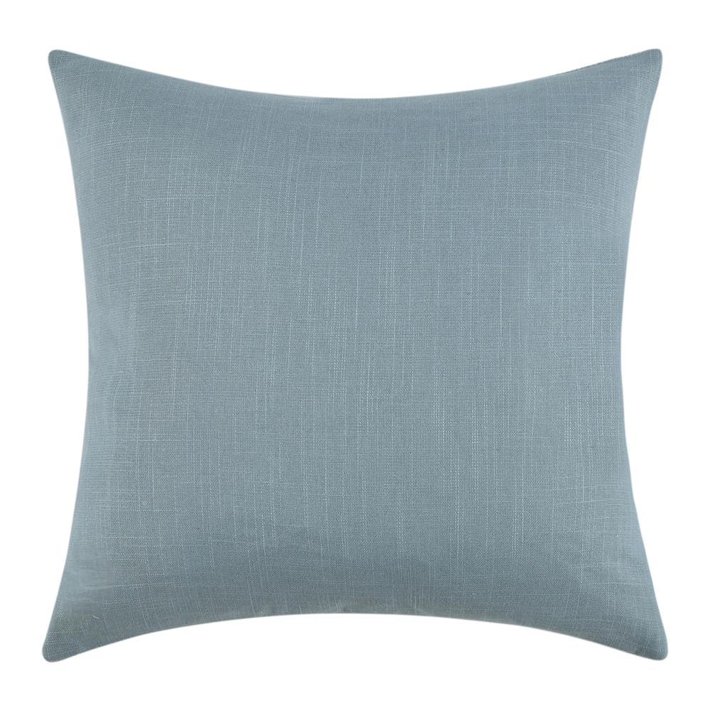 Caylor 22" Belgian Linen Blend Multicolor Throw Pillow. Picture 4